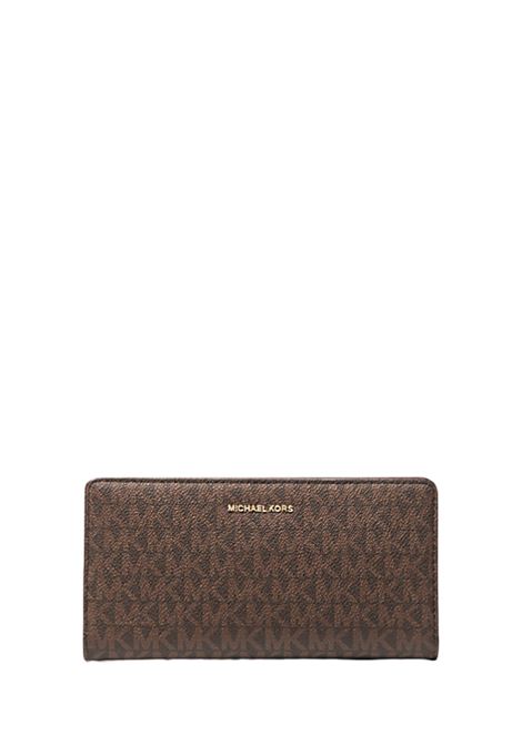 Portafoglio Bryant grande con logo e chiusura a scatto Michael Kors | 32S5GYTP3B252